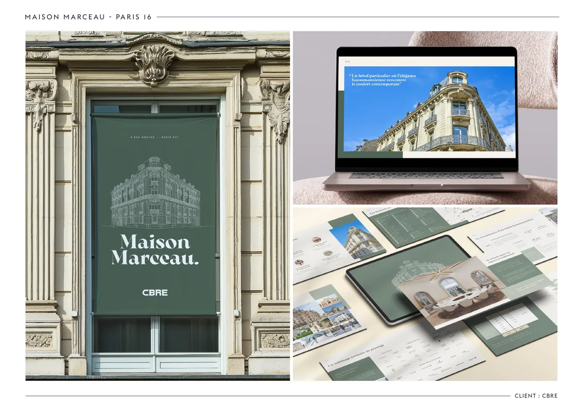 Maison Marceau Paris 16 - supports Studio Giraud