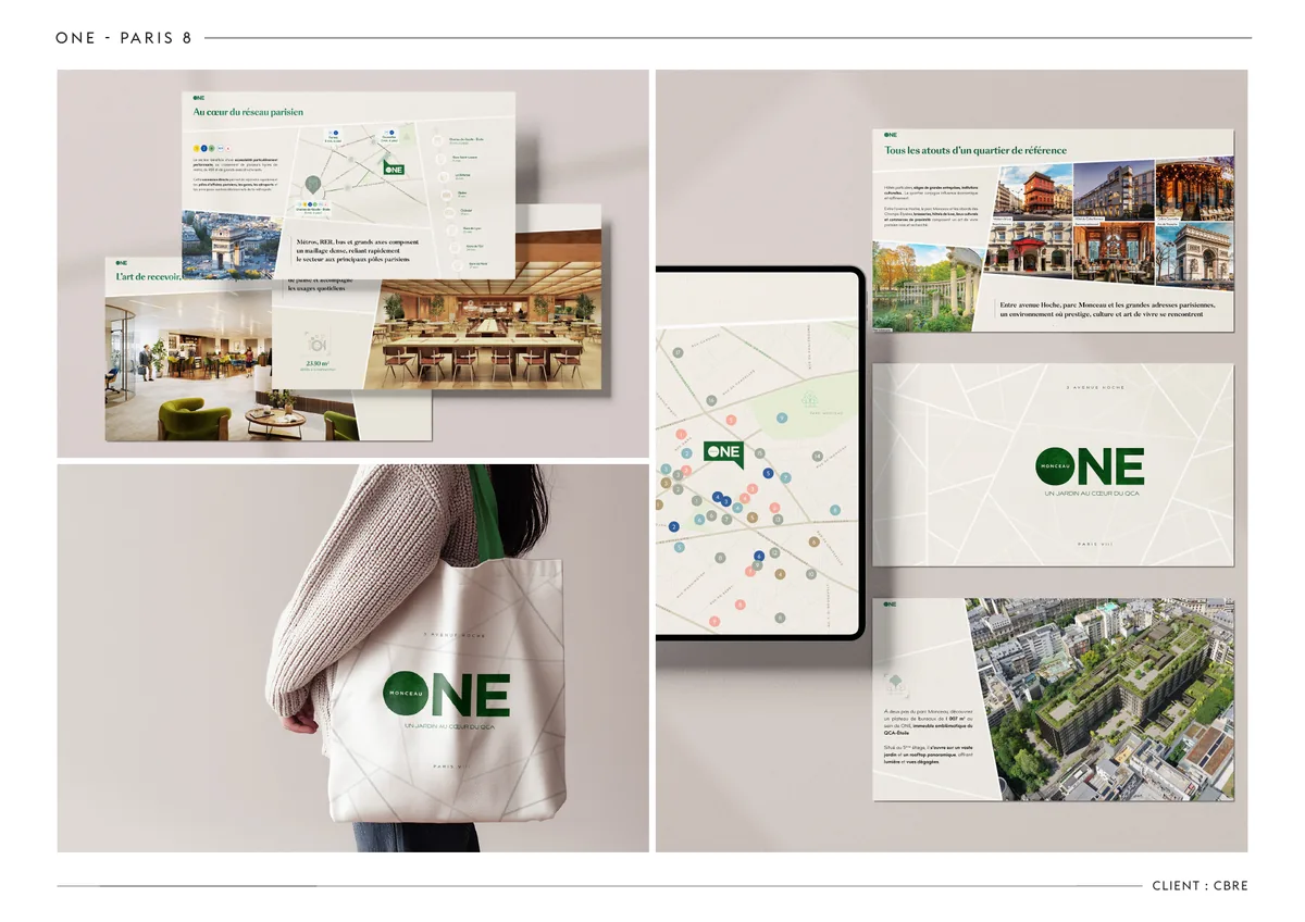 ONE Paris 8 - supports Studio Giraud